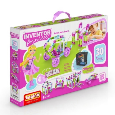 Конструктор серії INVENTOR PRINCESS MOTORIZED 30 в 1 з електродвигуном Engino IG30