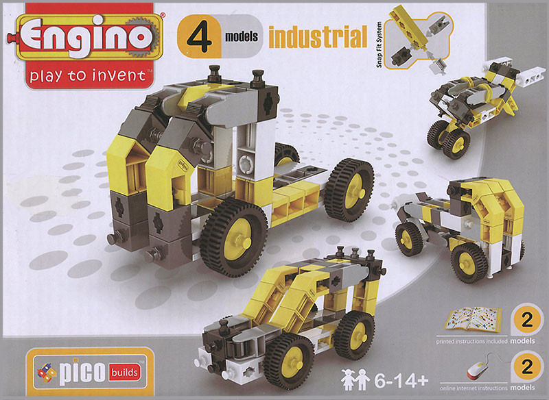 Конструктор серії Inventor 4 в 1 Будівельна техніка Engino 0434