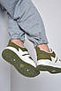 Кросівки жіночі кольору хакі на шнурівці р.38 165946T Безкоштовна доставка, фото 3