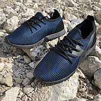 Мужские кроссовки из сетки 43 размер. Модель 15976. MI-403 Цвет: синий