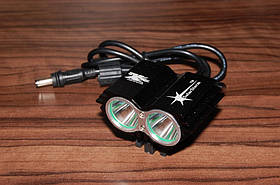 Велофара "сова" SolarStrom X2 8,4V