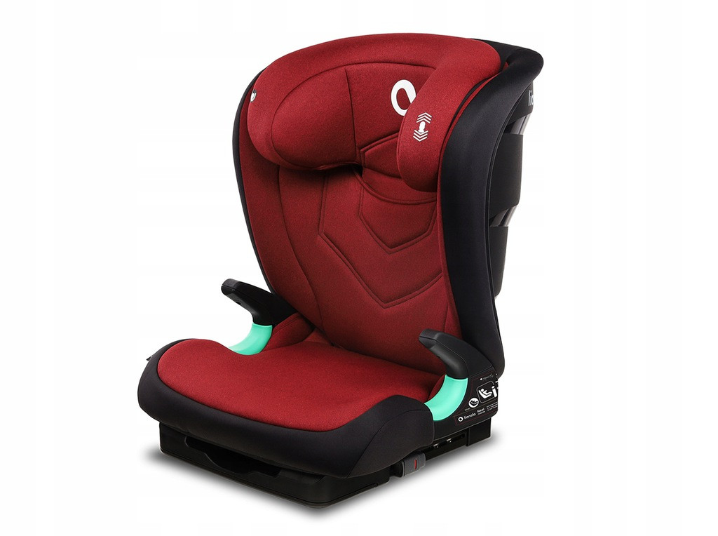 Универсальное кресло в машину детское для авто Автокресло Lionelo Neal (15-36 kg) Red Burgundy ТВ - фото 5 - id-p1981608722