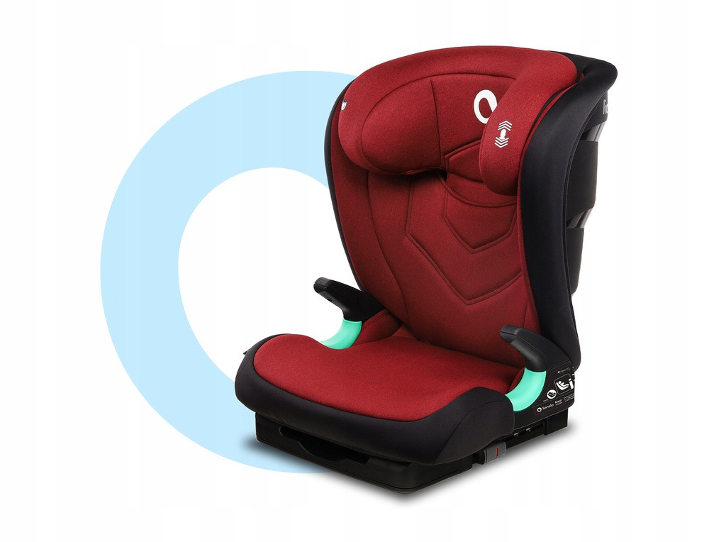 Универсальное кресло в машину детское для авто Автокресло Lionelo Neal (15-36 kg) Red Burgundy ТВ - фото 9 - id-p1981608722