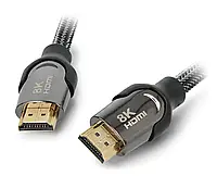 Экранированный HDMI кабель CU 48 Гбит/с - 0,5 м - черный - Akyga AK-HD-05S