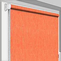 Рулонная штора Rolets Меланж Джинс 1-740-475 47.5x170 см открытого типа Оранжевая l