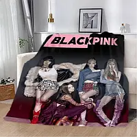 Плед "BlackPink" 3D плюш 160х200 см арт 2871