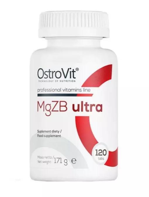 Харчова добавка Ostrovit MgZB ULTRA (ZMA) 120 таблеток