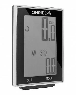 Велокомп'ютер спідометр на велосипед ONRIDE Pilot 17W бездротовий