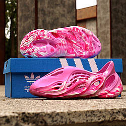 SALE Кросівки тапочки Adidas Yeezy Foam Runner рожеві 37 23.5 см