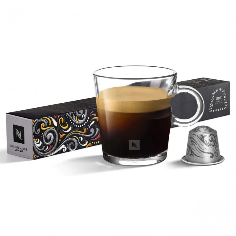 Кава в капсулах Nespresso Buenos Aires Lungo 10 шт