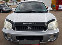 Дефлектор капота (VIP) для Hyundai Santa Fe 1 2000-2006 гг