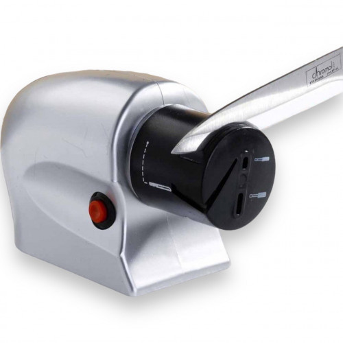 Компактна електрична точила для ножів та ножиць Knife Shaper RD-101 Срібляста
