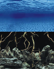 Фон двобічний щільний, Aqua Nova, Tree Systems/Water, 60х150 см.