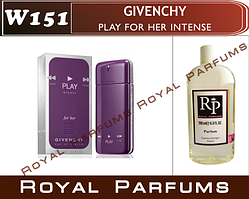 No151Жінні парфуми на розлив Royal Parfums Givenchy «Play For Her Intense» No151 100 мл