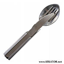 Набір столових приборів Mil-Tec / Міл-тек Army Eating Utensil, комплект 3 шт (Німеччина), фото 5