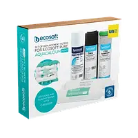 Комплект из 5 картриджей для Ecosoft P URE AquaCalcium Mint замена раз в 6 месяцев