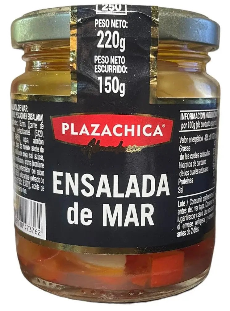Салат Морський з Краба в Соняшниковій олії Plazachica Ensalada de Mar 220 г Іспанія