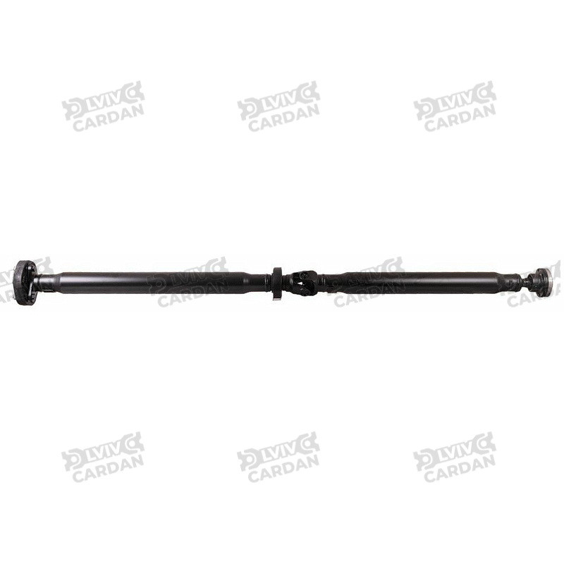 Карданний вал задній BMW 7 (E66), L=1840mm, шрус 100mm 6x10mm + ел. муфта 110mm, DSBM-38 (DSP)