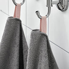 Рушник для рук IKEA DIMFORSEN 50х100 см сірий 205.128.77, фото 4