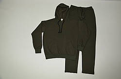 Спортивний костюм трикотажний  оливковий розміри 44,46,48,50,52,54,56