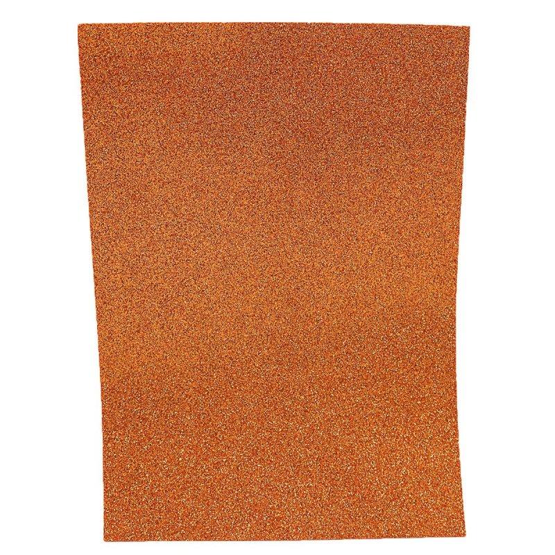 Фоаміран EVA 1.7±0.1MM "Мідний" GLITTER HQ A4 (21X29.7CM) 17GLA4-003 G-Rich, фото 1