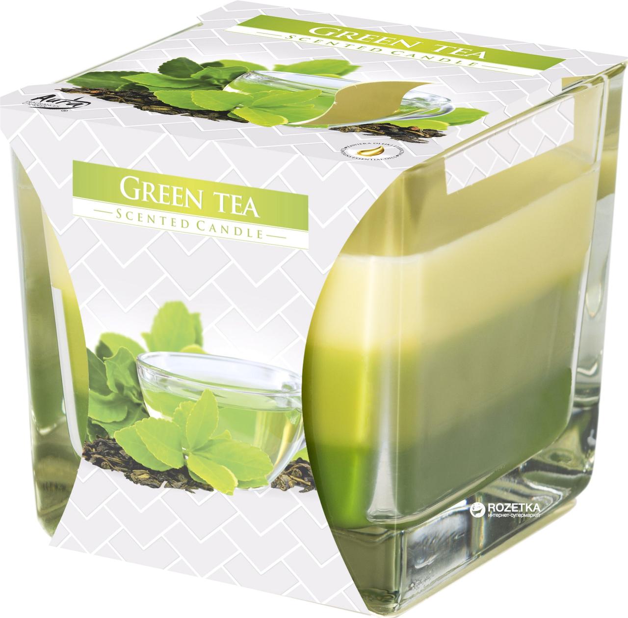 Аромасвічка Bispol (Зелений чай) snk80-83, фото 1