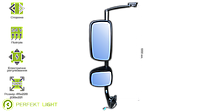 Основне дзеркало подвійне підігрів ел/керування DAF CF Euro 5 DAF CF Euro 6
