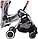 Коляска для дитини прогулянкова FreeON NANO Grey, фото 10