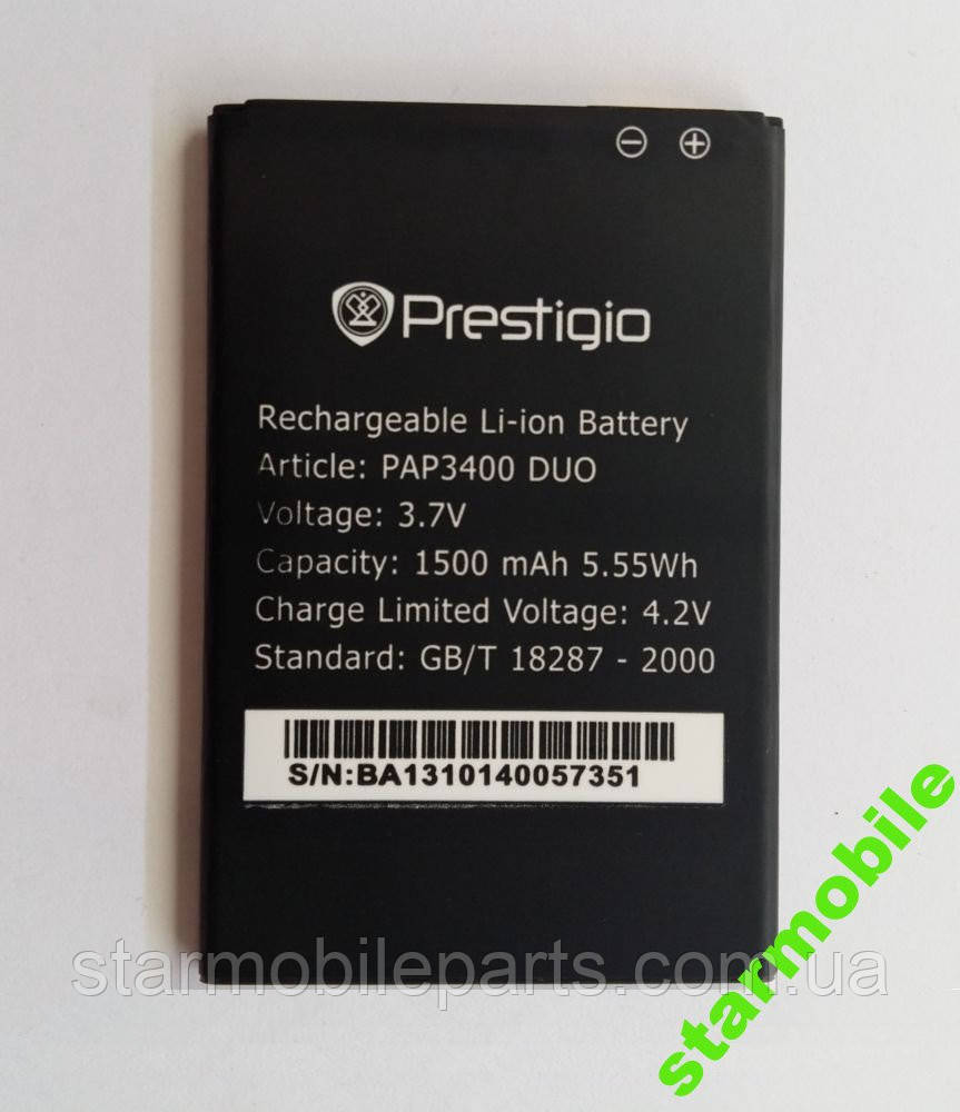 АКБ high COF Prestigio PAP3400 1500 mAh (high COF)