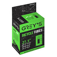 Велосипедна камера Grey's 27.5"x1, 95/2,1 AV 48мм