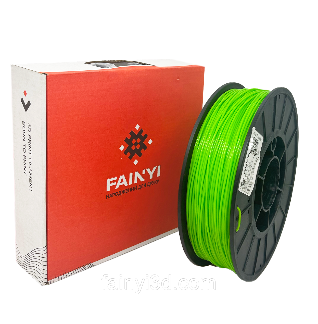 ФАЙНИЙ PETG (CoPET) пластик для 3D принтера 0.850 кг / 245 м / 1.75 мм Трав'яний