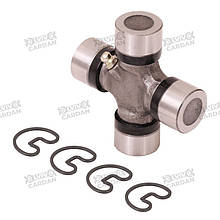 Хрестовина 27x81.8, бокова змазка, IVECO, JEEP, LAND ROVER, JCB, MAZDA, FORD, GU1000-SP (SPICER)