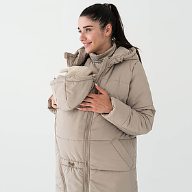 Зимова слінгокуртка Love & Carry куртка для вагітних та годуючих мам 3в1 Лате