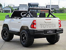 Дитячий електромобіль джип Toyota Hilux M 4919EBLR-1 (MP3, USB, SD карта, мотори 4x35W, акумулятор 12V14AH), фото 6