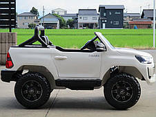 Дитячий електромобіль джип Toyota Hilux M 4919EBLR-1 (MP3, USB, SD карта, мотори 4x35W, акумулятор 12V14AH), фото 3