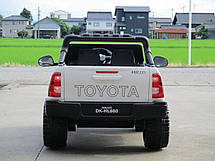 Дитячий електромобіль джип Toyota Hilux M 4919EBLR-1 (MP3, USB, SD карта, мотори 4x35W, акумулятор 12V14AH), фото 5
