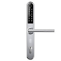 Розумний дверний біометричний замок SEVEN LOCK SL-7761BF silver