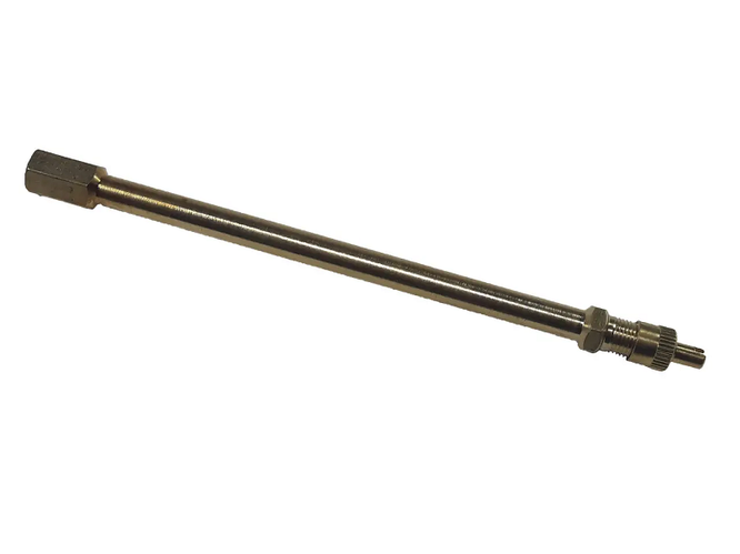 Удлинитель вентиля для подкачки спаренных колес латунный 70 мм (ID ...