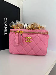 Жіноча сумка Шанель рожева Chanel Pink
