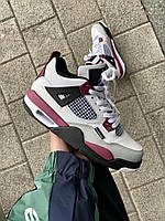 Кроссовки Nike Air Jordan 4 White/Violet/Black