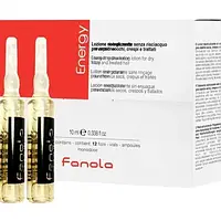 Інтенсивний лосьйон проти випадіння волосся Fanola Energy 12 шт. по 10 мл