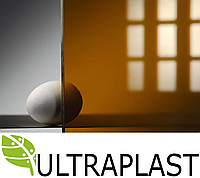 Поликарбонат монолитный Ultraplast Solid 2мм Бронза 30%