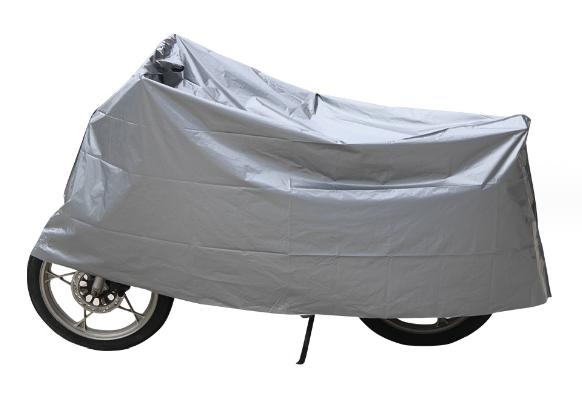 Захисна накидка на мотоцикл / Чохол для мопеда від дощу / Накидка на велосипед водонепроникна, фото 1