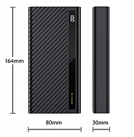 Повербанк Lynxer 30000mAh Black (Польша) Shop UA