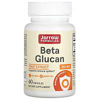 Бета-глюканы Jarrow Formulas "Beta Glucan" иммунная поддержка (60 капсул)