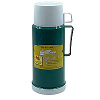 Термос Daydays Vacuum Flask NO-2644 1000мл (пластик/стеклянная колба) 26х11х8,5см (М0484)