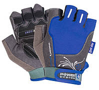 Перчатки для фитнеса Power System PS-2570 Woman's Power женские Blue XS TOS