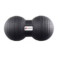 Массажный мяч двойной U-POWEX Epp foam peanut ball (d8*16cm.) Black SND