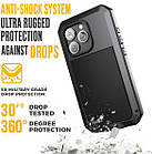 Протиударний чохол Lunatik Taktik для iPhone 15 Black, фото 4