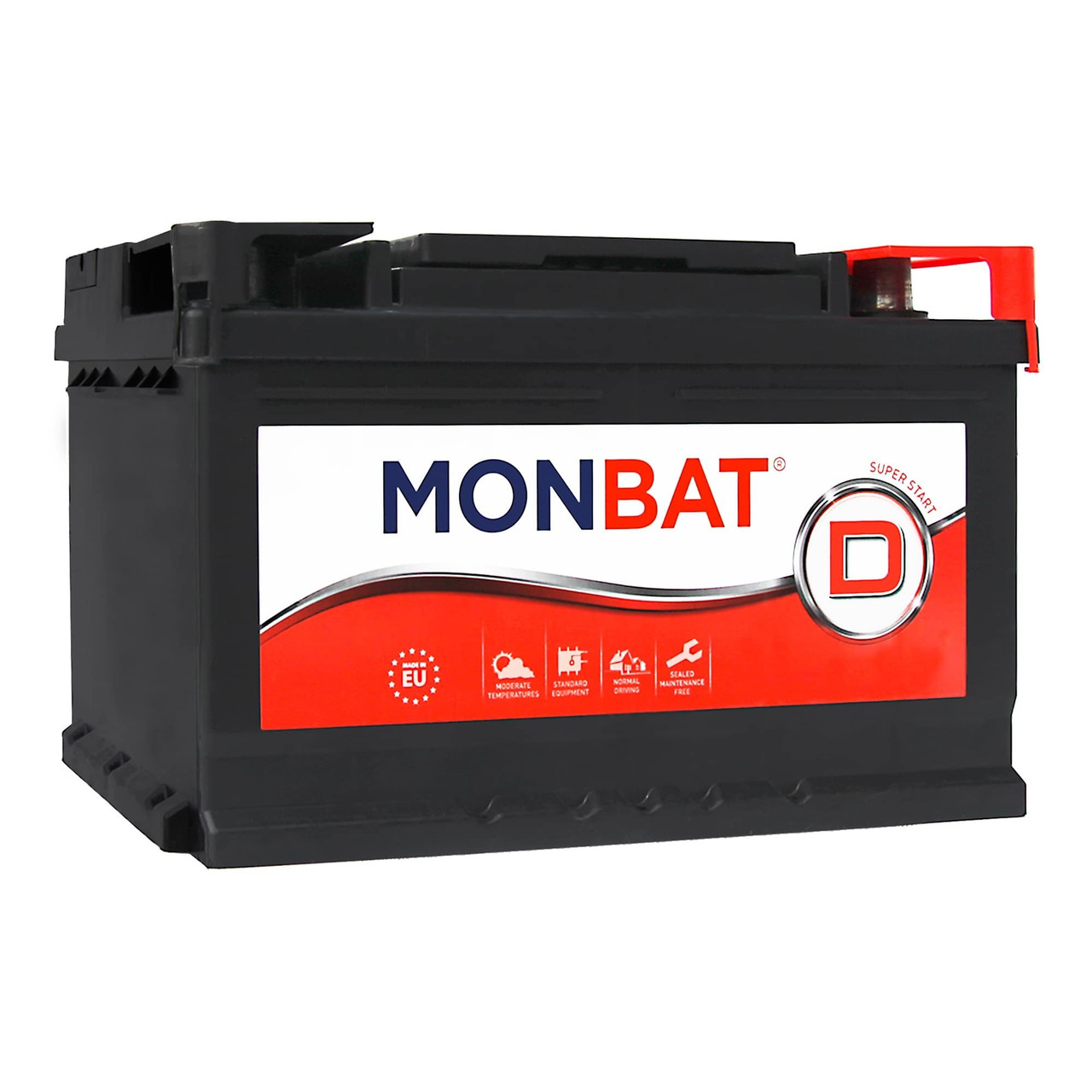 Акумулятор MonBat A78B3W0_1 77 + правий (0) (780 пуск)